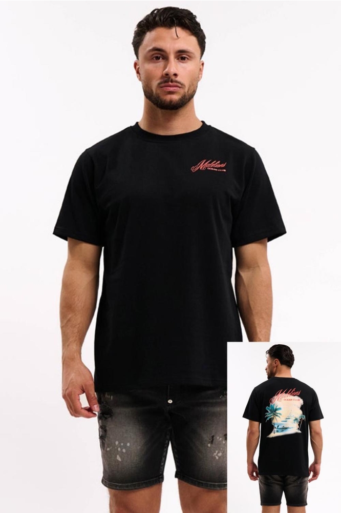 MEN YACHT T SHIRT MM1 HS25 57 900 BLACK